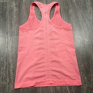 Lululemon Athletica Coral Racerback Tank Top